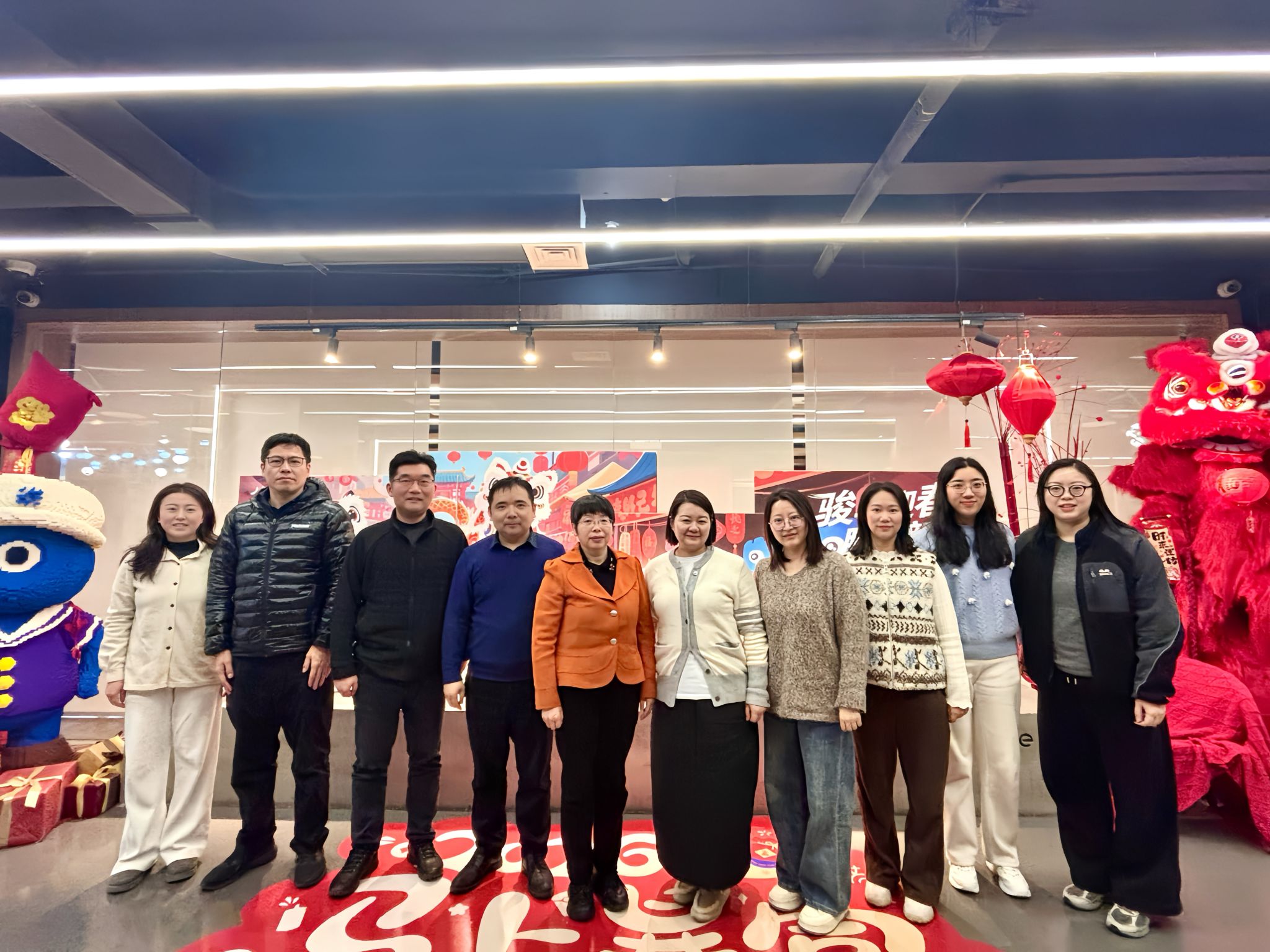 副校长张燕带队赴南京网眼信息技术有限公司推进“双高协同”与访企拓岗工作